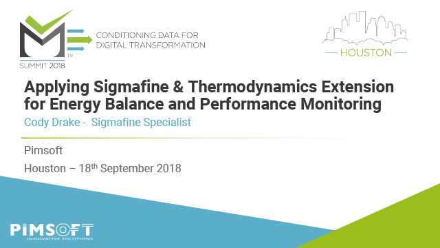 Applying Sigmafine & Thermodynamics Extension for Energy Balance & Performance Monitoring