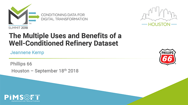 The Multiple Uses and Benefits of a Well-Conditioned Refinery Dataset