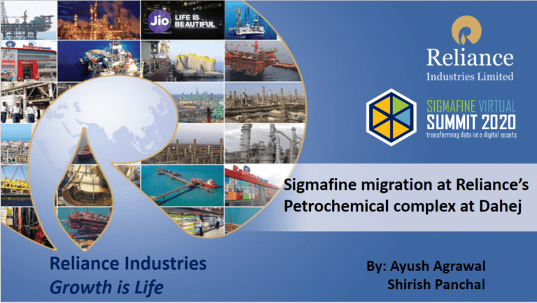 Sigmafine migration at Reliance’s petrochemicals complex at Dahej