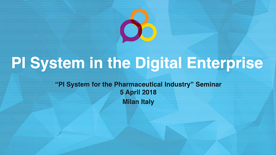 Pimsoft – Material Balance and Cost Tracking in a Pharmaceutical Plant Using OSIsoft Infrastructure and Sigmafine Technology (OSI-Pharmaceuticals-Milan-2018) Pimsoft – Material Balance and Cost Tracking in a Pharmaceutical Plant Using OSIsoft Infrastructure and Sigmafine Technology (OSI-Pharmaceuticals-Milan-2018)