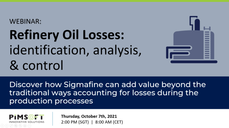 Refinery Oil Losses: identification, analysis & control